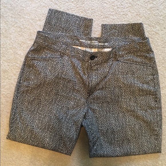 GAP Pants - NWOT Gap Slim city patterned cropped pants